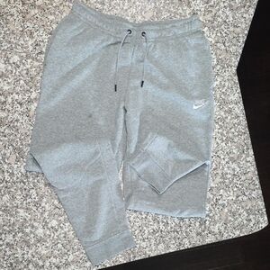 Nike Heather Gray Athletic Sweatpants